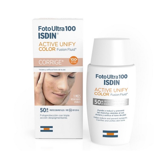 Fotoultra Isdin Active Unify Fusion Fluid Color 100+ Ff 50 Ml