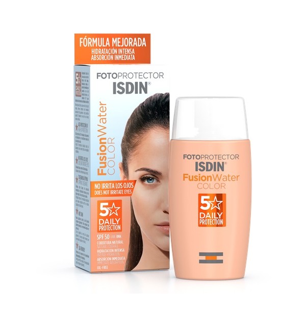 Fotoprotector Isdin Spf-50 Fusion Water Color  50 Ml