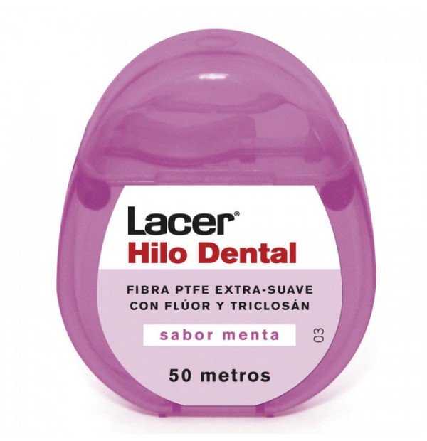 HILO DENTAL LACER FLUOR/TRICLO 50 M